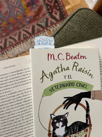 Marcapáginas 3D Sleeping Cat